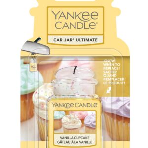 YANKEE CANDLE | Car Jar Ultimate Vanilla Cupcake