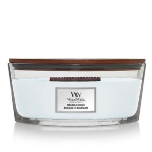 WOODWICK | Magnolia Birch Ellipse Candle