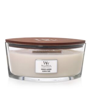 WOODWICK | Smoked Jasmine Ellipse Candle