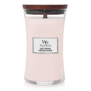 WOODWICK | Sheer Tuberose Large Candle