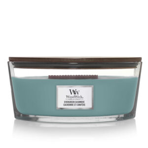 WOODWICK | Evergreen Cashmere Ellipse Candle