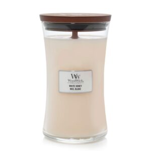 WOODWICK | White Honey large Candle