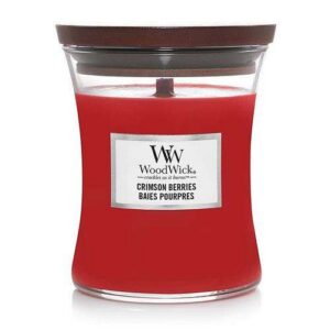 WOODWICK | Crimson Berries Medium Candle