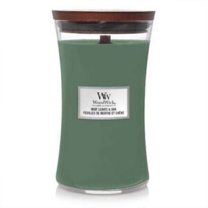 WOODWICK | Mint Leaves & Oak Large Candle