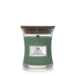 WOODWICK | Mint Leaves & Oak Mini Candle