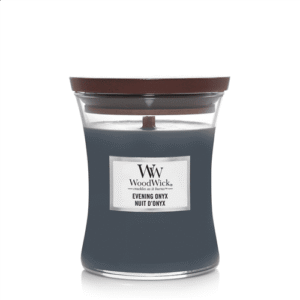 WOODWICK | Evening Onyx Medium Candle
