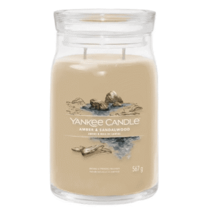 YANKEE CANDLE | Amber & Sandelwood Signature Large Jar