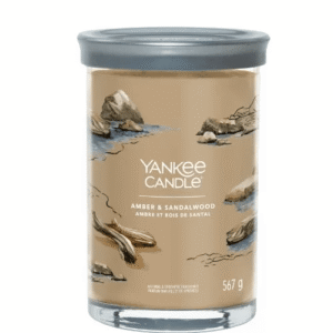 YANKEE CANDLE | Amber & Sandalwood Signature Large Tumbler