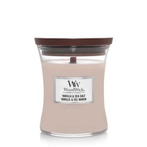 WOODWICK | Vanilla & Sea Salt Medium Candle
