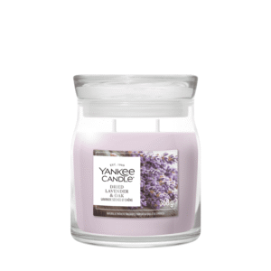 YANKEE CANDLE | Dried Lavender & Oak Signature Medium Jar