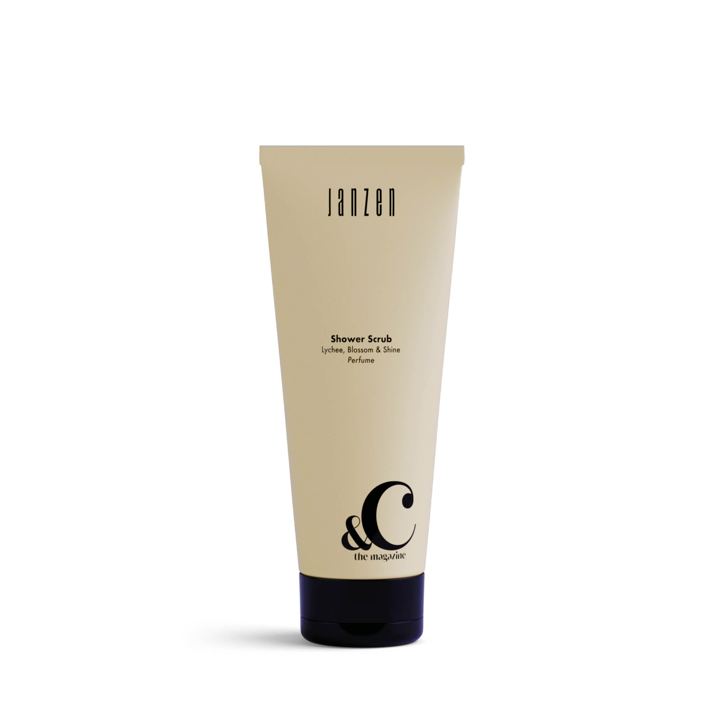 JANZEN | &C Shower Scrub Lychee Blossom & Shine