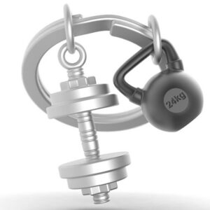 CHOCLI | Sleutelhanger Dumbell