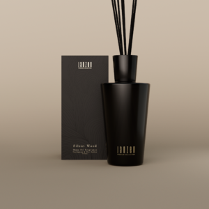 JANZEN | Premium Black Home Fragrance Sticks Silent Wood