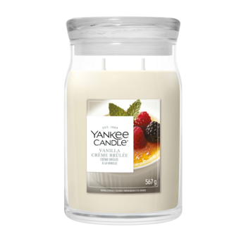 YANKEE CANDLE | Vanilla Crème Brulee Signature Large Jar