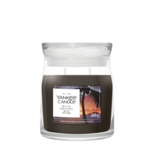 YANKEE CANDLE | Black Coconut Signature Medium Jar