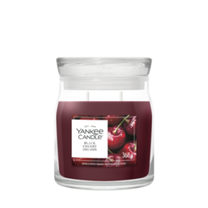 YANKEE CANDLE | Black Cherry Signature Medium Jar