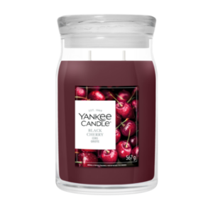 YANKEE CANDLE | Black Cherry Signature Large Jar