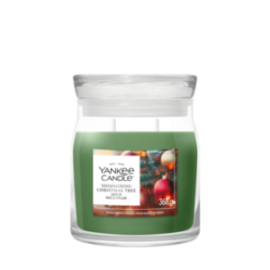 YANKEE CANDLE | Shimmering Christmas Tree Signature Medium Jar