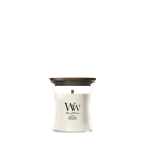WOODWICK | White Teak Mini Candle