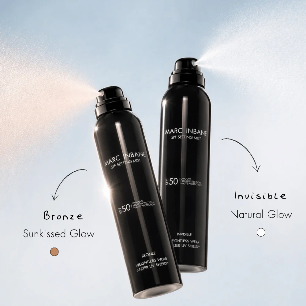 MARC INBANE | SPF50 Setting Mist Invisible 75ml - Afbeelding 4