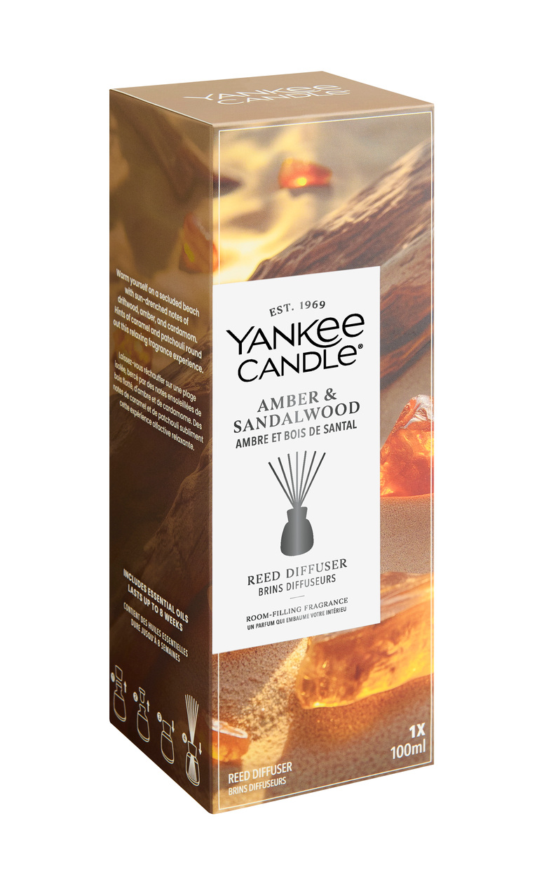 YANKEE CANDLE | Amber & Sandalwood Reed Diffuser