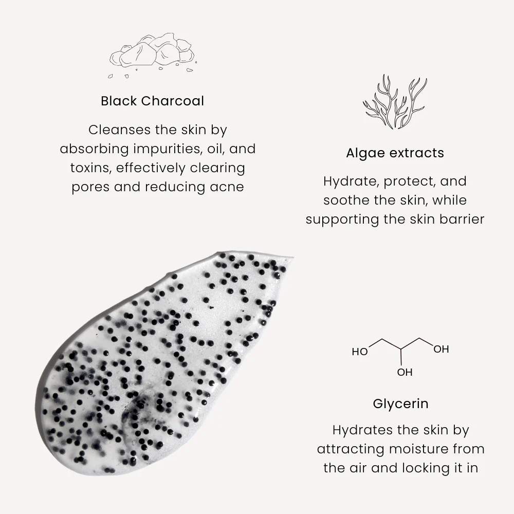 MARC INBANE | Black Exfoliater 75ml - Afbeelding 2