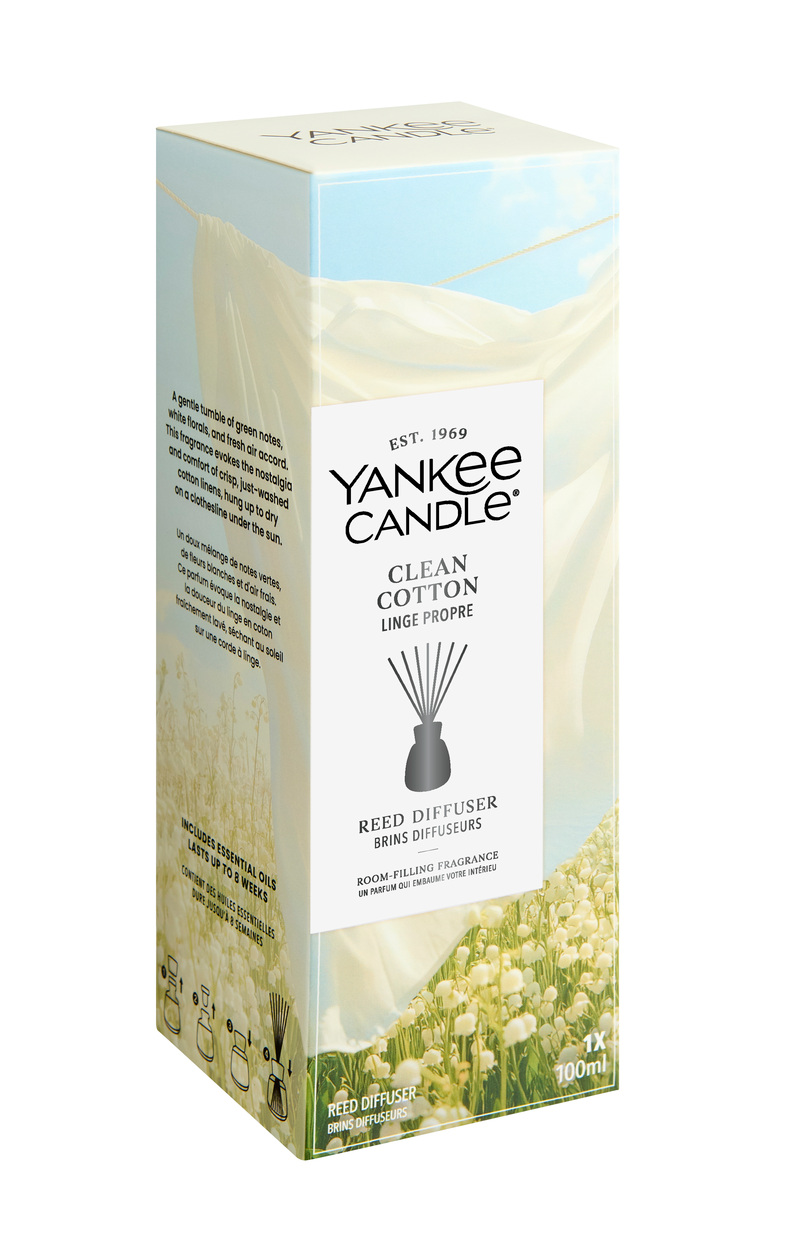 YANKEE CANDLE | Clean Cotton Reed Diffuser