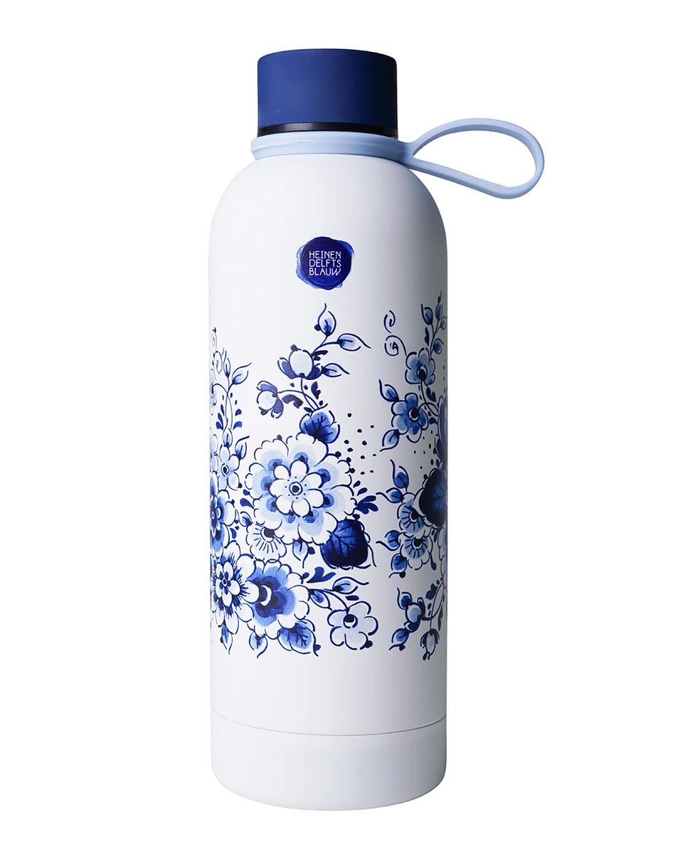 HEINEN DELFTS BLAUW | Waterfles Delfts Blauw