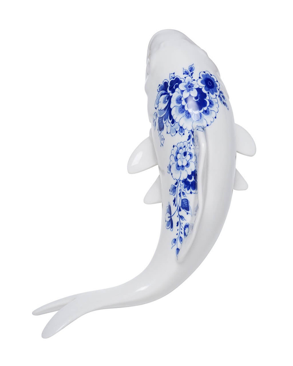 HEINEN DELFTS BLAUW | Wall decoration Fish Large - Afbeelding 2