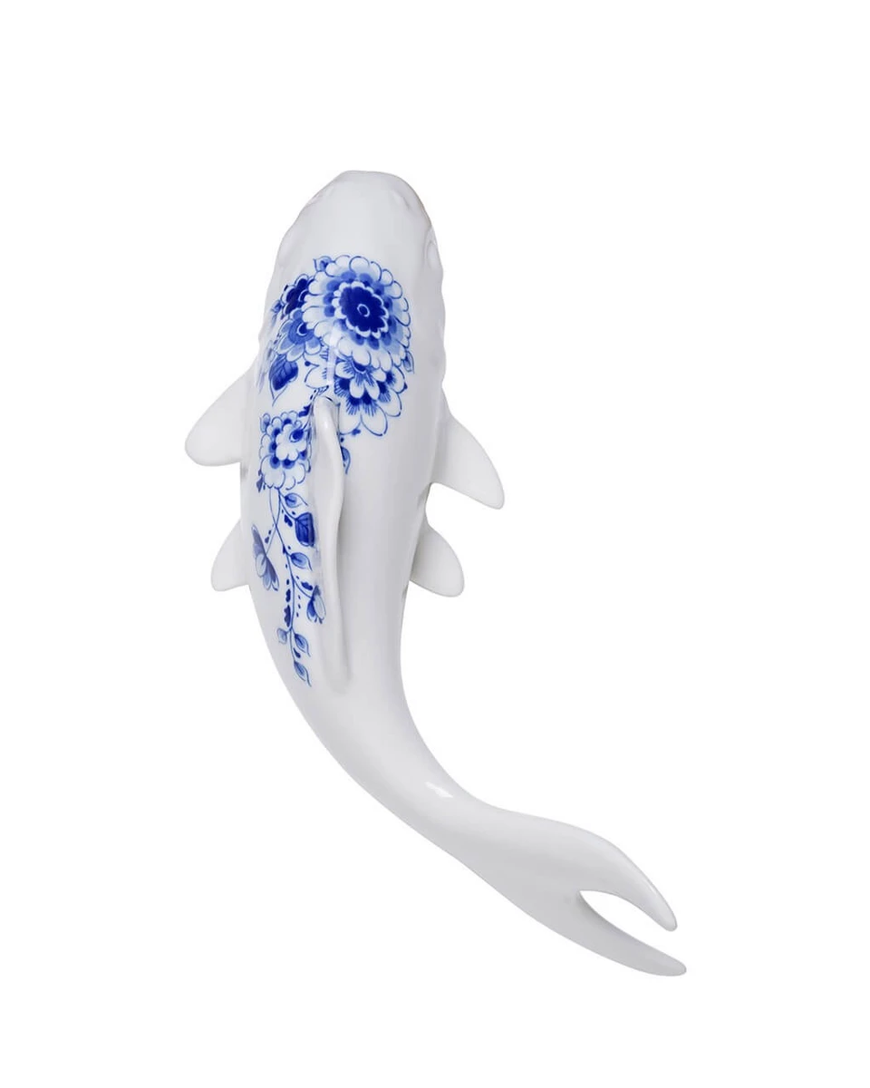 HEINEN DELFTS BLAUW | Wall decoration Fish Medium
