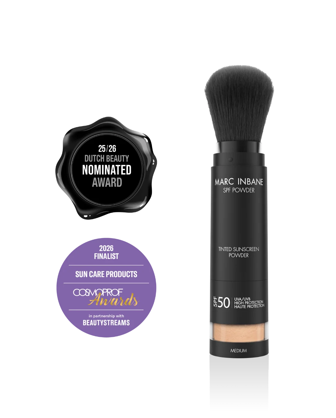 MARC INBANE | SPF50 Powder Medium