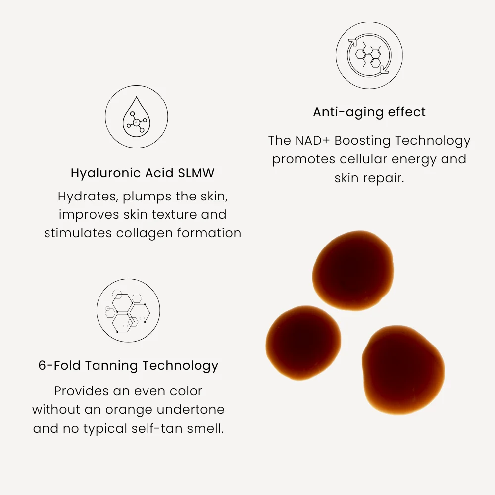 MARC INBANE | Perle de Soleil NAD+ Tanning Drops 15ml - Afbeelding 4