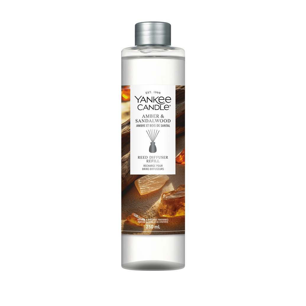 YANKEE CANDLE | Amber & Sandalwood Reed Diffuser Refill