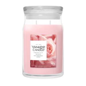 YANKEE CANDLE | Fresh Cut Roses Signature Large Jar