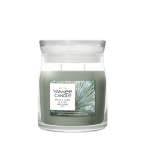 YANKEE CANDLE | Silver Sage & Pine Signature Medium Jar