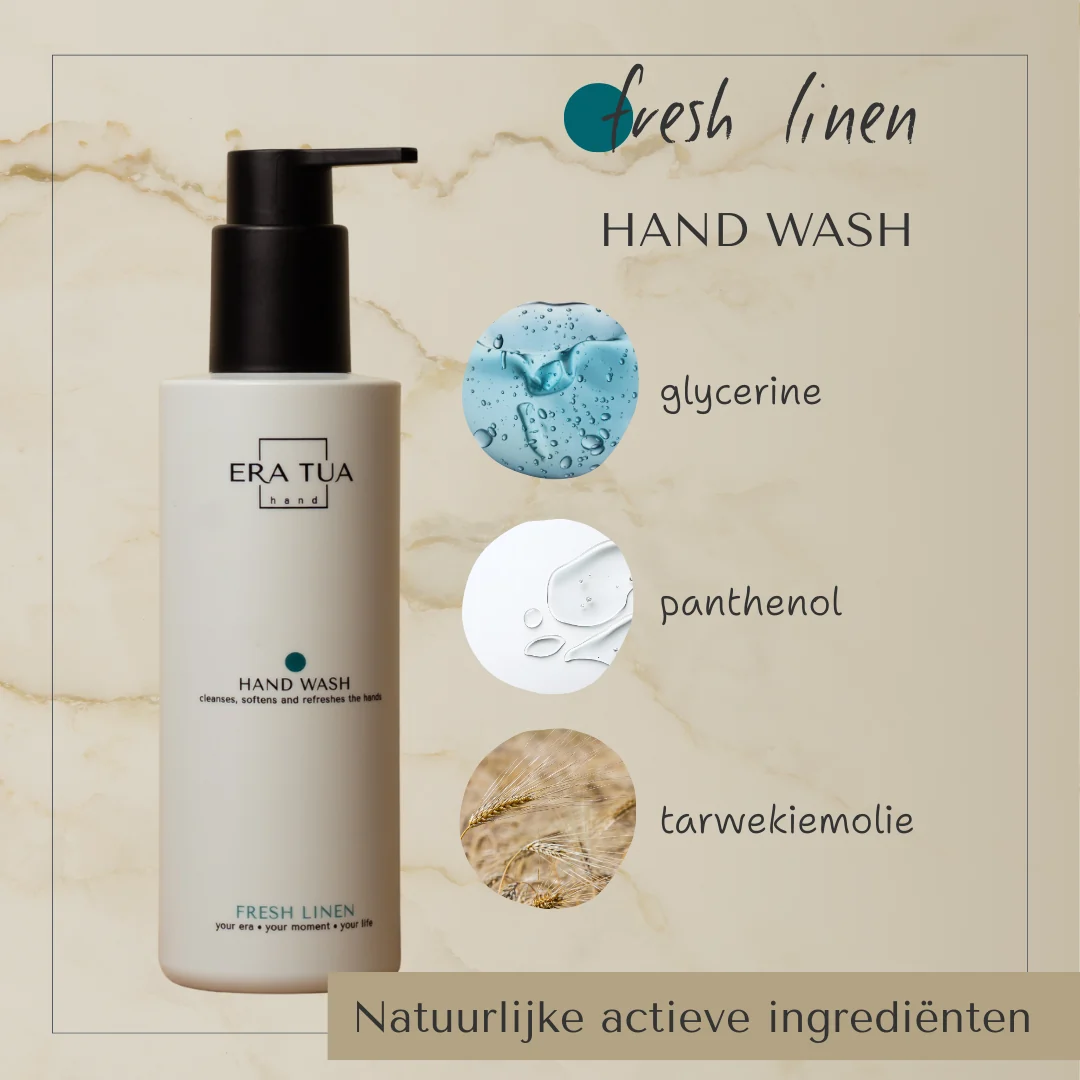 ERA TUA | Hand Wash Fresh Linen 200ml - Afbeelding 2