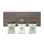 WOODWICK | Deluxe Giftset 3 Mini Kaarsen - Woody