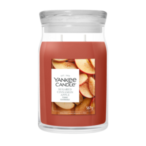 YANKEE CANDLE | Sugared Cinnamon Apple Signature Large Jar