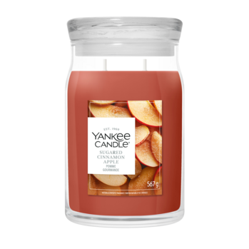 YANKEE CANDLE | Sugared Cinnamon Apple Signature Large Jar