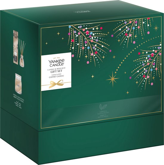 YANKEE CANDLE | Moments Collection Medium Candle & Reed diffuser