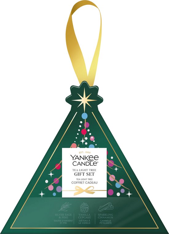 YANKEE CANDLE | Moments Collection 3 Tealight 1 Holder Gift set - Afbeelding 2