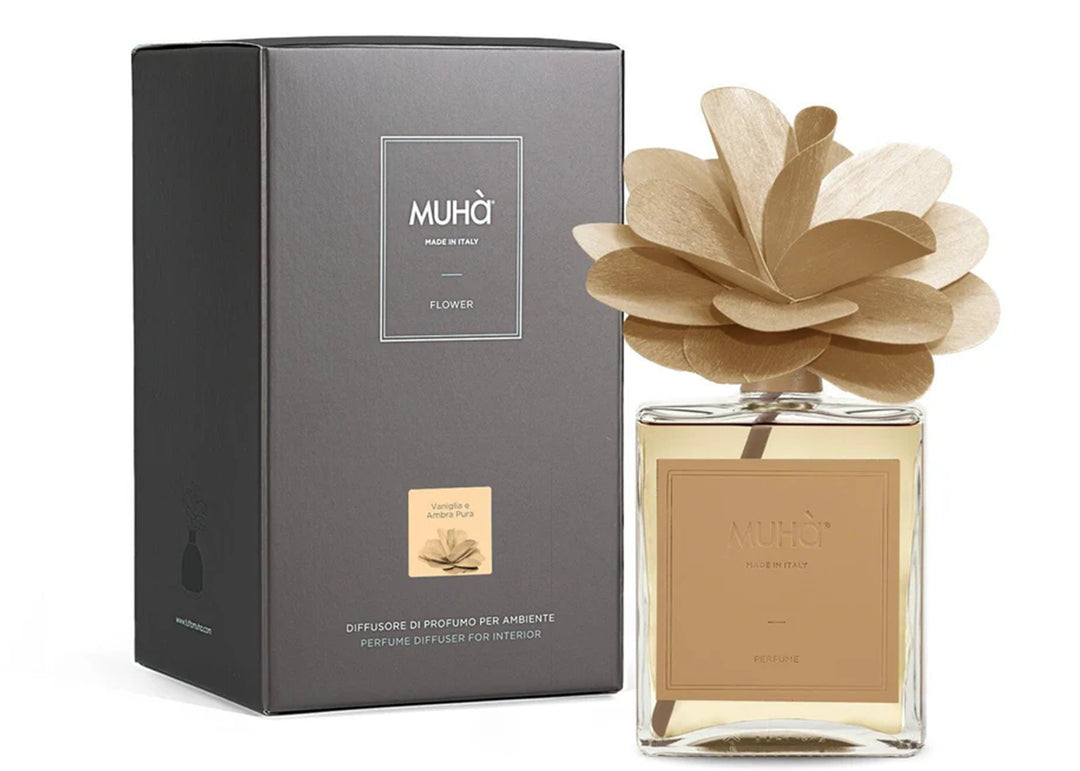 MUHA | Flower Vaniglia e Ambra Pura 500ml