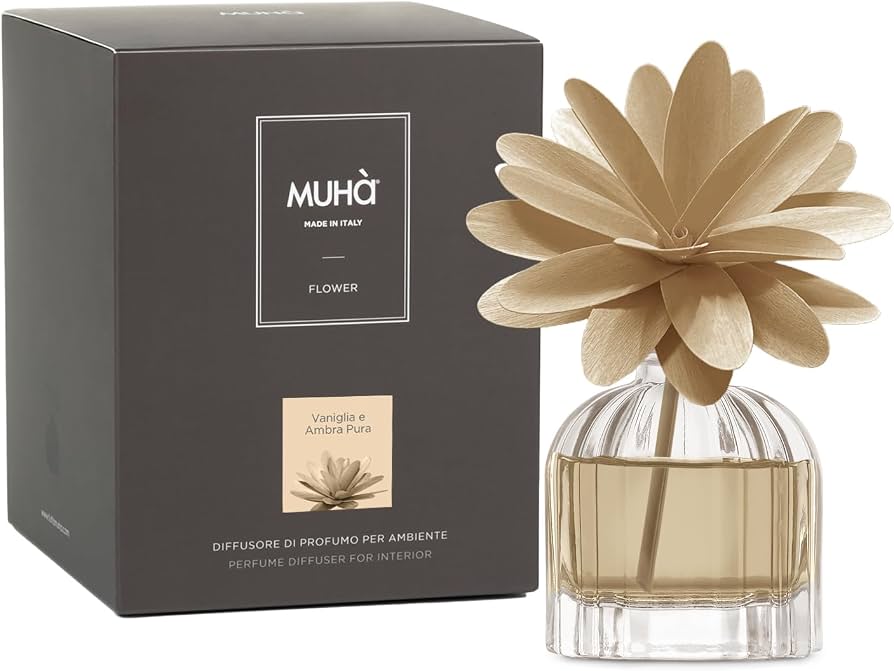 MUHA | Flower Vaniglia e Ambra Pura 60ml