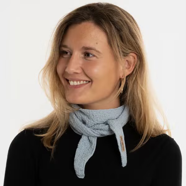 KNIT FACTORY | Sjaaltje Sana Celeste - Afbeelding 2