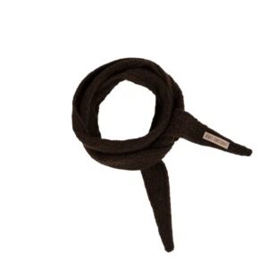 KNIT FACTORY | Sjaaltje Sana Dark Brown