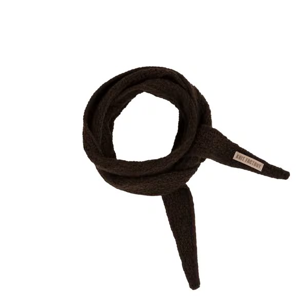 KNIT FACTORY | Sjaaltje Sana Dark Brown