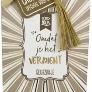 100% LEUK | Geurzakje Omdat je het verdient