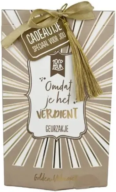 100% LEUK | Geurzakje Omdat je het verdient